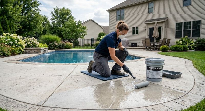 Concrete Deck Sealing in Tacoma, WA