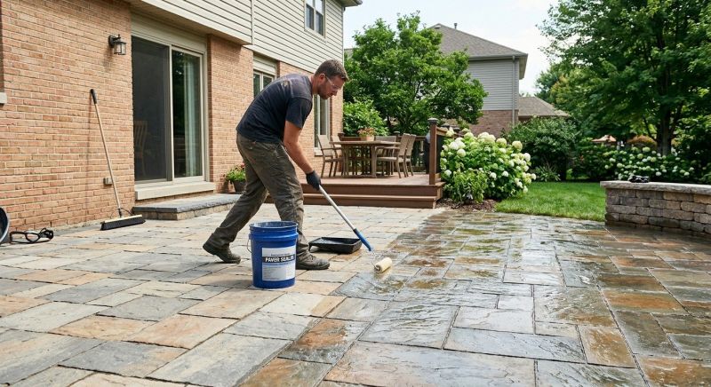 Concrete Patio Sealing in Kitsap County, WA