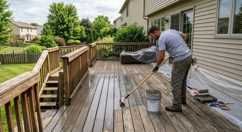 Deck Sealing in Gig Harbor, WA