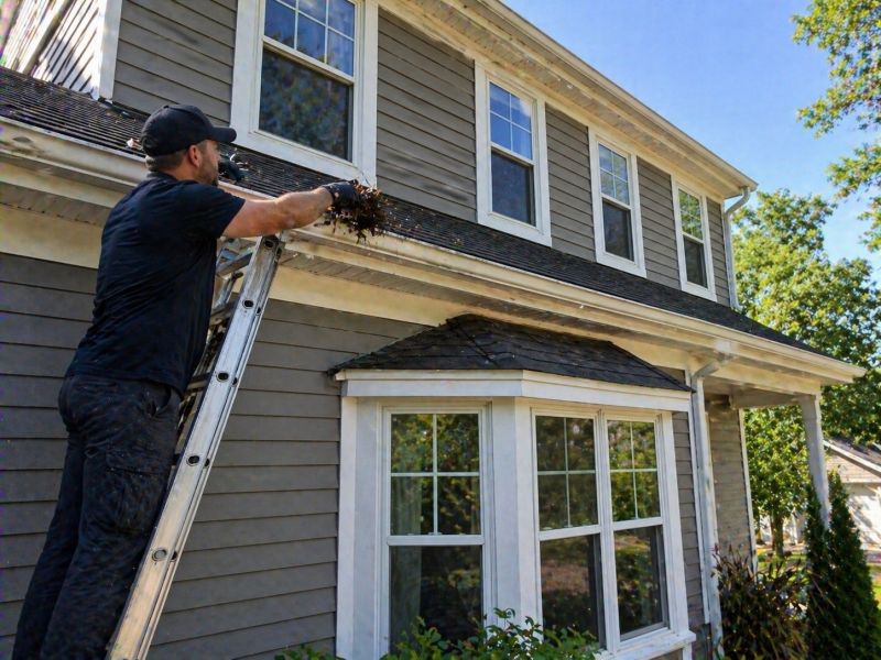 Gutter Downspout Unclogging in Baltimore, MD