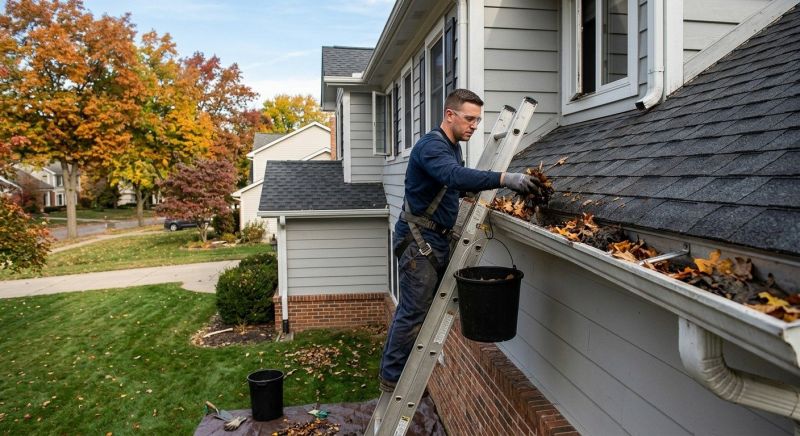 Gutter Leaves Removal in Rochester, NY