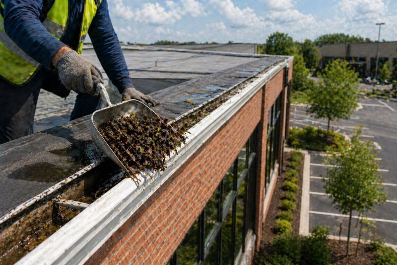 Industrial Gutter Cleaning in Sacramento, CA