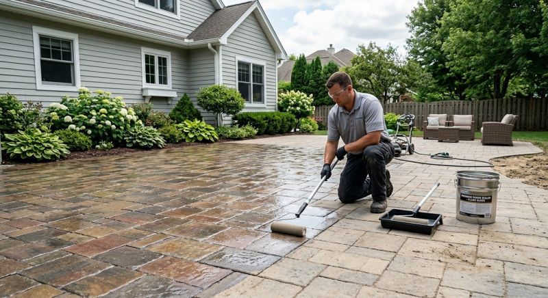 Pool Patio Sealing in Gig Harbor, WA