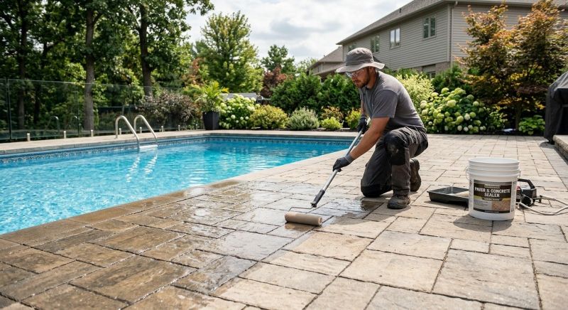 Porch Concrete Sealing in Redmond, WA
