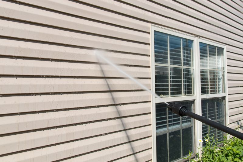 Building Exterior Powerwashing