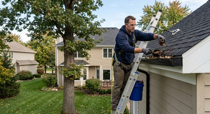 Roof Gutter Cleaning in Frederick, MD